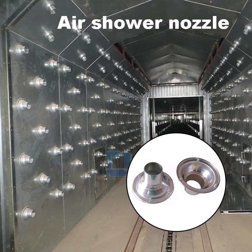 Clean room air shower nozzle Clean room air shower nozzle